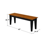 Shaker Bench