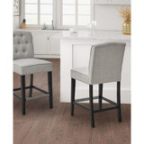 Marian 26" Fabric Tufted Counter Stool