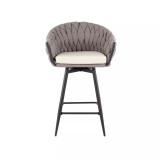 Braided Matisse Contemporary Counter Stool, Set of 2