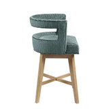 Glenwood 25" Fabric Swivel Counter Stool