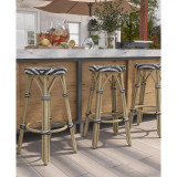 Livio 26" Patio Barstool Set, 2 Piece