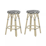 Livio 26" Patio Barstool Set, 2 Piece