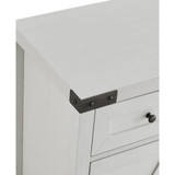 Farmhouse Barn Door Accent Cabinet
