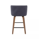 Toriano Swivel Bar Stool (Set of 2)