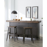 Peighton 3 Piece Bar Set (Bar with 2 Stools)