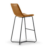 Set of 2 Amery Iron Frame Vintage-like Bar Stool