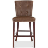 Oston Faux Leather Bar Stool (Set Of 2)