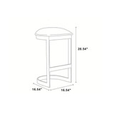 Aura Bar Stool, Set of 3