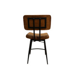 2-Piece Leather Partridge Upholstered Counter Height with Footrest Stools Set