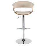 Vintage Mod Adjustable Barstool with Swivel