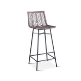 Bali Kubu Rattan Bar Chairs, Set of 2