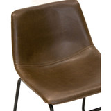 Set of 2 Adan Iron Frame Bar Stool