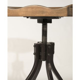 Furniture Worland Adjustable Swivel Backless Stool