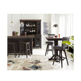 Peighton 3 Piece Pub Table Set (Table and 2 stools)
