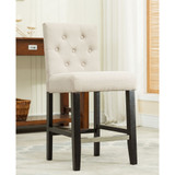 Kimberly Upholstered Bar Stools, Set of 2