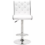 Kimberly Modern Swivel Bar Stool with Crystals, Set of 2