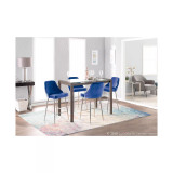 Marcel Chrome Counter Stool, Set of 2