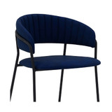 Nara Faux Leather and Metal Counter Height Bar Stool