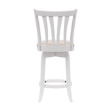 39" Wood Savana Furniture Counter Height Swivel Stool