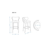 Holguin Barstool