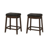 Counter Height Stool with Nailhead Trim, Set of 2