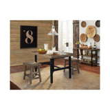 Pomona - Reclaimed Wood 20"H Barstool