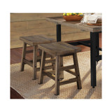 Pomona - Reclaimed Wood 20"H Barstool