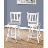 Counter Height Stool with Swivel, Set of 2