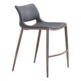 41" Stainless Steel, Polyurethane Ace Bar Chair