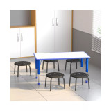 Plastic Nesting Stack Stools - Classroom/Home, 11.5"Height (5 Pack)
