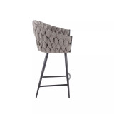 Braided Matisse Counter Stool