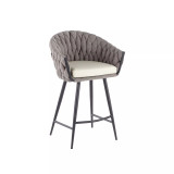Braided Matisse Counter Stool