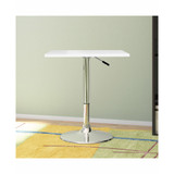 Adjustable Height Square Bar Table