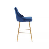 Marcel Gold Counter Stool, Set of 2