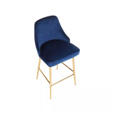 Marcel Gold Counter Stool, Set of 2