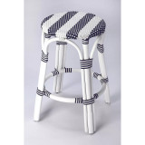 Tobias and Rattan Counter Stool