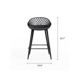 Kurv Counter Stool, Set of 2