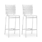 Criss Cross Counter Chair, Set of 2