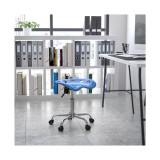 Vibrant Tractor Seat and Chrome Home/Office Stool
