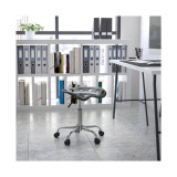 Vibrant Tractor Seat and Chrome Home/Office Stool