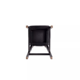 Versailles 2-Piece Ash Wood and Natural Cane Counter Height Bar Stool