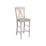 Lattice Bar Height Stool