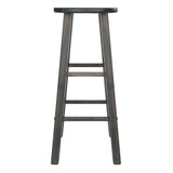 Element 29.98" 2-Piece Wood Bar Stool Set