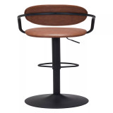 44" Steel, Polyurethane Kirby Bar Chair