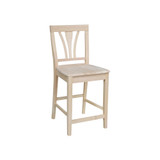 Fanback Stool