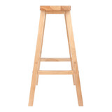 Home Decorative Contemporary Saddle Seat 29" Stool, Single, RTA