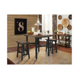 Pomona - Reclaimed Wood 26" Counter Stool with Metal Legs