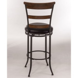Cameron Swivel Ladder Back Bar Height Stool