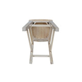 Canyon Collection Solid Back Bar Height Stool