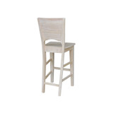 Canyon Collection Solid Back Bar Height Stool